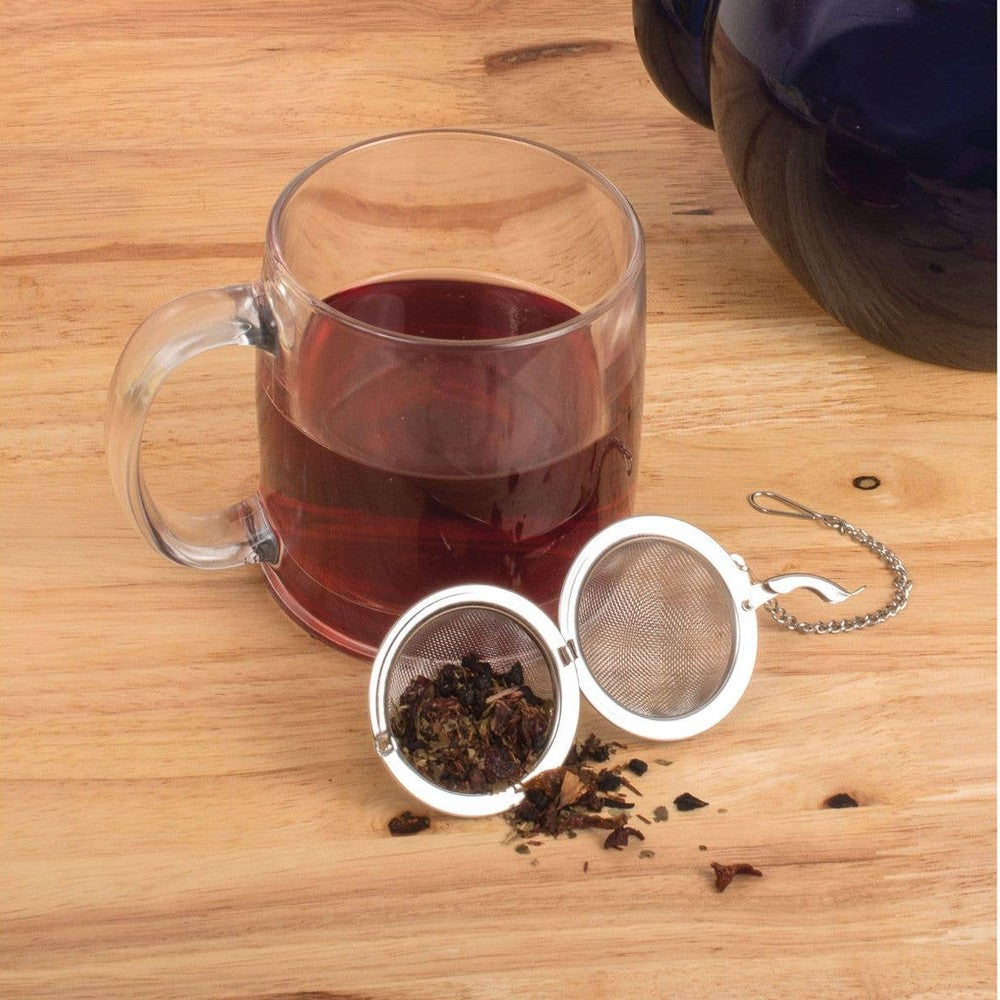 HIC - Harold Import Co. - HIC Kitchen Mesh Ball Tea Infuser, 2in, Displayer Of 24