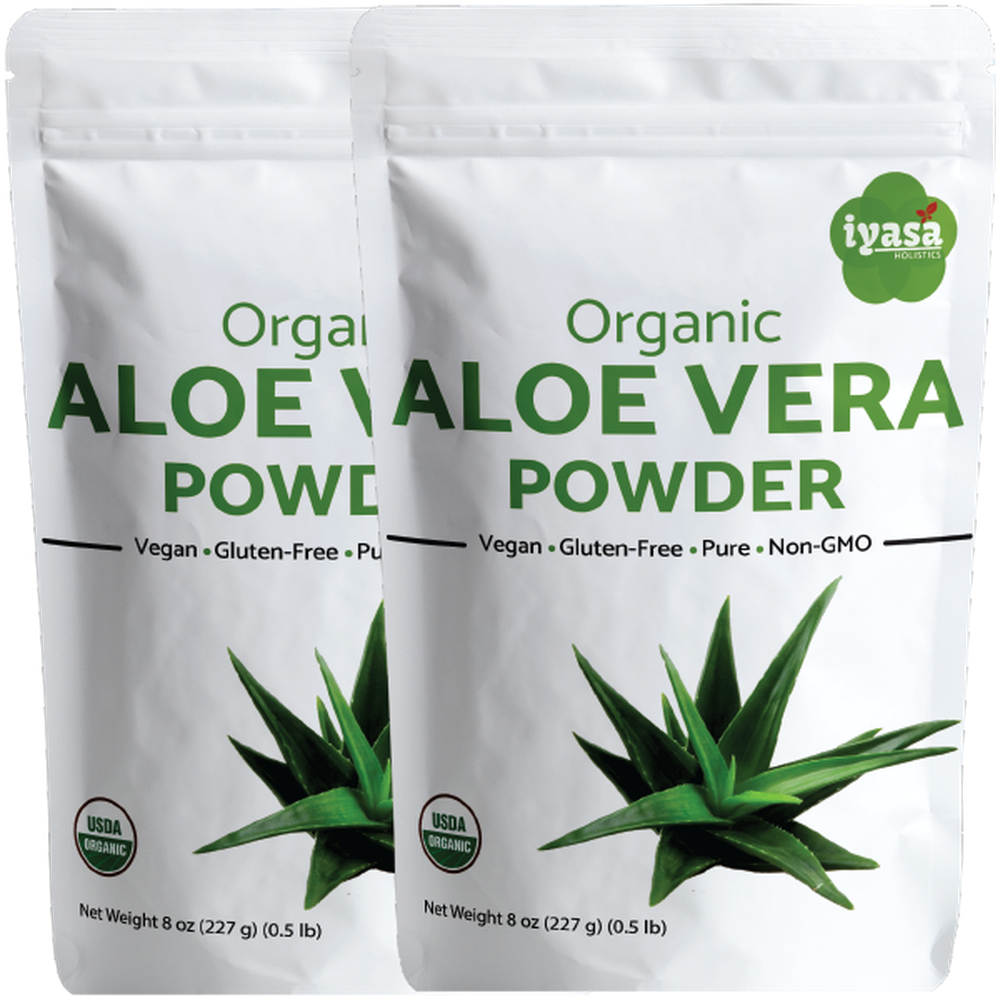 Iyasa Holistics - Organic Aloe Vera Powder - 8 oz