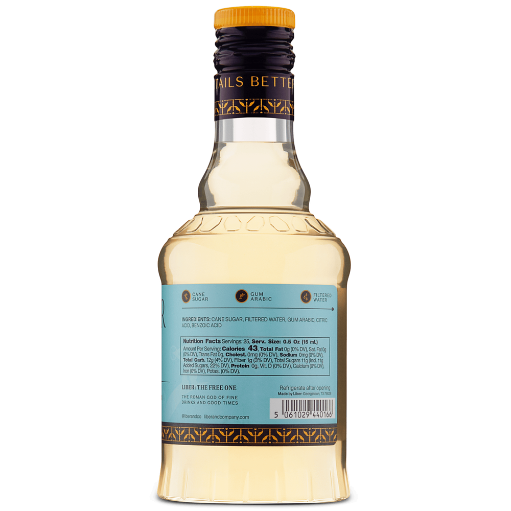 Liber & Co. - Classic Gum Syrup - 375 mL