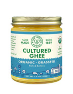 Pure Indian Foods - Cultured Ghee, Grassfed and Certified Organic - 7.5 oz