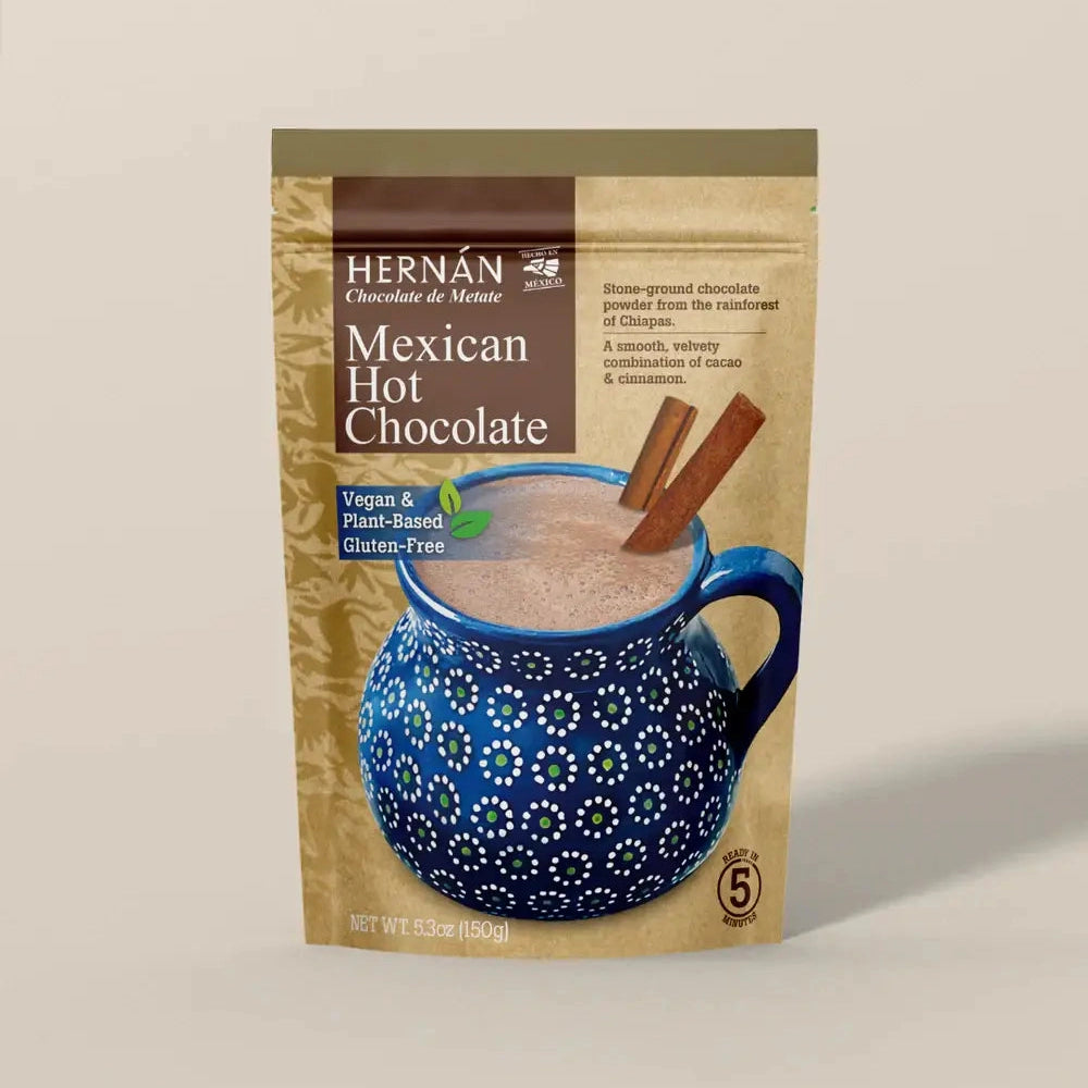  HERNÁN - NEW Mexican Hot Chocolate Powder in POUCH