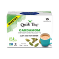 Quik Tea - Unsweetened Cardamom Chai Tea Latte - 10 Count